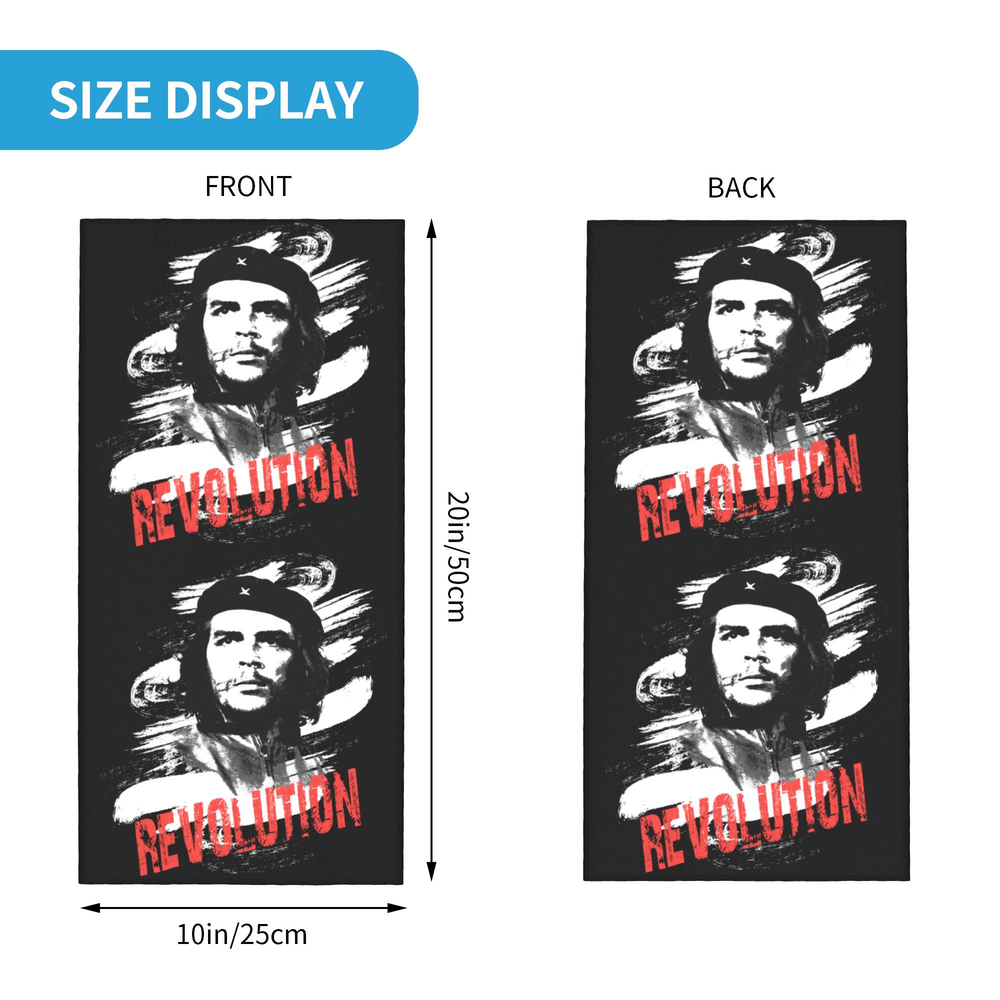 Personalizzato Che Guevara Rev - Neck Gaiter Face Cover recensione e prezzo