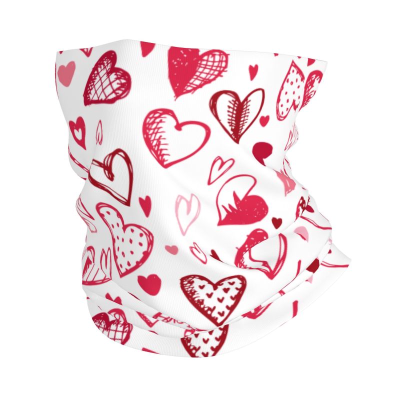 Scaldacollo Bandana con Cuori  - Neck Gaiter Face Cover recensione e prezzo